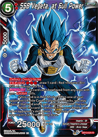 SSB Vegeta, at Full Power (Rare) (BT13-021) [Supreme Rivalry] - POKÉ JEUX