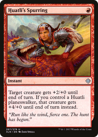 Huatli's Spurring (XLN-287) - Ixalan Foil