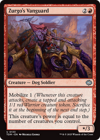 Zurgo's Vanguard (TDM-133) - Tarkir: Dragonstorm