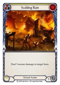 Scalding Rain (Yellow) [1HP330] (History Pack 1) - POKÉ JEUX