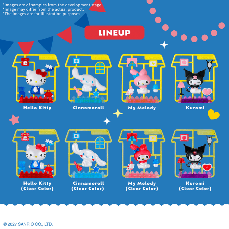 SNAP SCENE Sanrio Characters “Welcome Home" (Pre-Order)