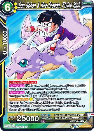 Son Gohan & Hire-Dragon, Flying High (BT11-095) [Vermilion Bloodline] - POKÉ JEUX