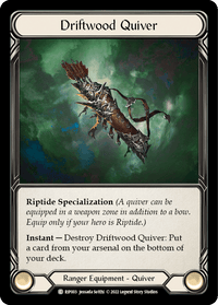Driftwood Quiver [RIP003] (Outsiders Riptide Blitz Deck) - POKÉ JEUX