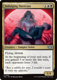 Indulging Patrician (TDC-292) - Commander: Tarkir: Dragonstorm