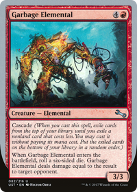 Garbage Elemental (3/3 Creature) [Unstable]