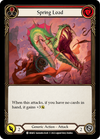 Spring Load (Red) [BEN012] (Outsiders Benji Blitz Deck) - POKÉ JEUX