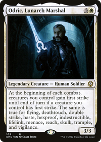 Odric, Lunarch Marshal [Dominaria United Commander]