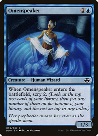 Omenspeaker [Duel Decks: Elspeth vs. Kiora]