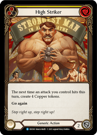 High Striker (Yellow) [EVR165] (Everfest) 1st Edition Normal - POKÉ JEUX