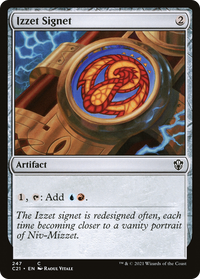 Izzet Signet [Commander 2021]