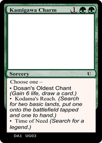 Kamigawa Charm [Unknown Event]