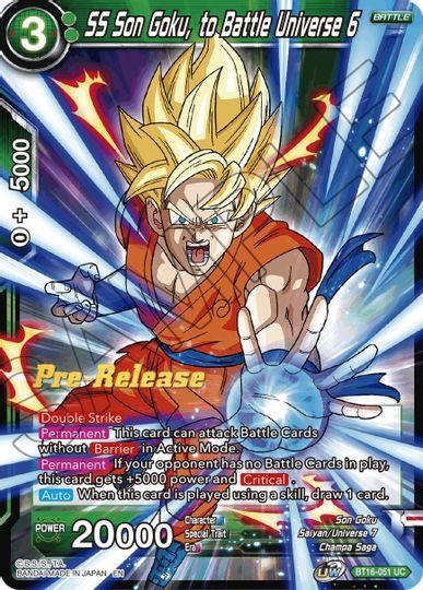 SS Son Goku, to Battle Universe 6 (BT16-051) [Realm of the Gods Prerelease Promos] - POKÉ JEUX