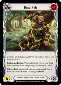 Buzz Bolt (Yellow) [ELE048] (Tales of Aria) 1st Edition Rainbow Foil - POKÉ JEUX