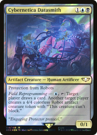 Cybernetica Datasmith (Feuille de surtension) [Warhammer 40,000] 
