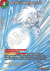 Son Goku, Unwavering Conviction (DB3-116) [Theme Selection: History of Son Goku] - POKÉ JEUX