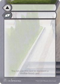Double-Faced Substitute Card (SSTX-007) - Strixhaven: School of Mages Substitute Cards (Borderless)