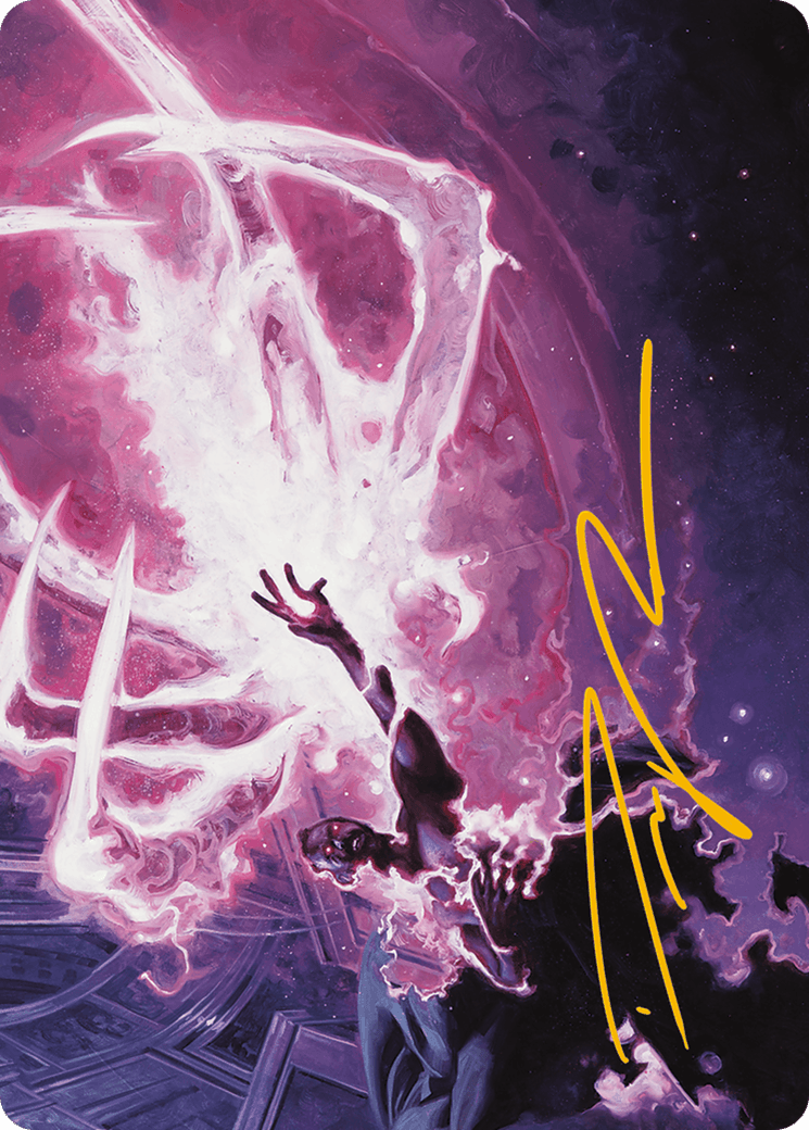 Flare of Malice Art Card (Gold-Stamped Signature) [Modern Horizons 3 Art Series] - POKÉ JEUX