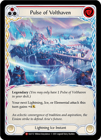 Pulse of Volthaven [ELE112] (Tales of Aria) 1st Edition Cold Foil - POKÉ JEUX