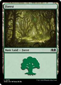 Forest (0275) [Wilds of Eldraine]