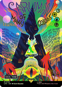 Saruman of Many Colors (Borderless Poster) (Serialized) [The Lord of the Rings: Tales of Middle-Earth]