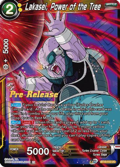 Lakasei, Power of the Tree (BT15-113) [Saiyan Showdown Prerelease Promos] - POKÉ JEUX