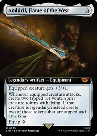 Anduril, Flame of the West (Extended Art) [The Lord of the Rings: Tales of Middle-Earth]