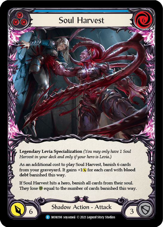 Soul Harvest [MON198] (Monarch) 1st Edition Normal - POKÉ JEUX