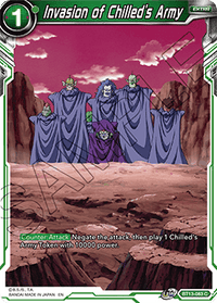 Invasion of Chilled's Army (Common) (BT13-083) [Supreme Rivalry] - POKÉ JEUX