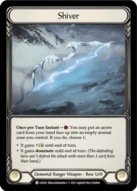 Shiver [LXI002] (Tales of Aria Lexi Blitz Deck) 1st Edition Normal - POKÉ JEUX