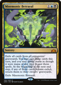 Mnemonic Betrayal [Guilds of Ravnica]
