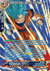 SSB Son Goku, Beyond Full Power (Silver Foil) (BT20-031) [Power Absorbed] - POKÉ JEUX