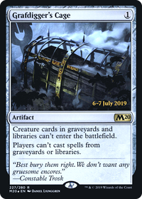 Grafdigger's Cage [Core Set 2020 Prerelease Promos]