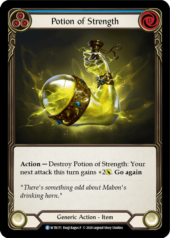 Potion of Strength [U-WTR171] (Welcome to Rathe Unlimited) Unlimited Normal - POKÉ JEUX