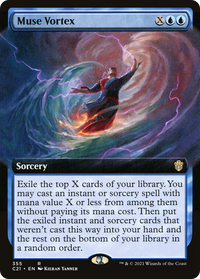 Muse Vortex (Extended Art) [Commander 2021]