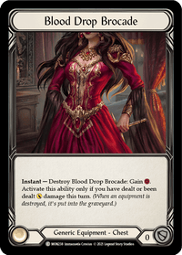 Blood Drop Brocade [MON238-CF] (Monarch) 1st Edition Cold Foil - POKÉ JEUX