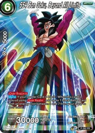SS4 Son Goku, Beyond All Limits (P-262) [Mythic Booster] - POKÉ JEUX