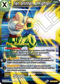 Tien Shinhan, Z Fighter (BT17-088) [Ultimate Squad Prerelease Promos] - POKÉ JEUX