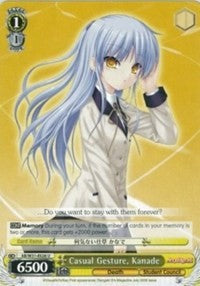Geste décontracté, Kanade (AB/W31-E026 U) [Angel Beats ! Re:Modifier] 