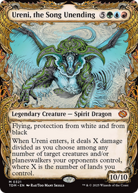 Ureni, the Song Unending (Showcase) (TDM-321) - Tarkir: Dragonstorm Foil