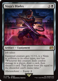 Ninja's Blades (FIN-108) - FINAL FANTASY