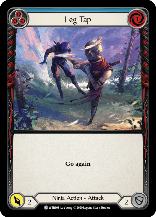Leg Tap (Blue) [U-WTR103] (Welcome to Rathe Unlimited) Unlimited Normal - POKÉ JEUX