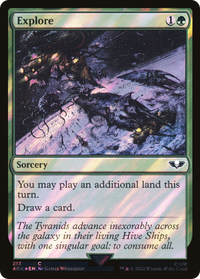 Explore (Surge Foil) [Warhammer 40,000]