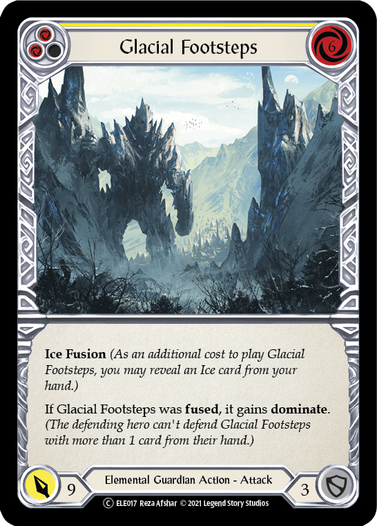 Glacial Footsteps (Yellow) [U-ELE017] (Tales of Aria Unlimited) Unlimited Normal - POKÉ JEUX