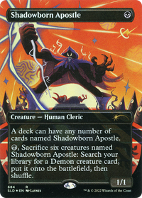 Shadowborn Apostle (Borderless) (684) [Secret Lair Drop Promos]