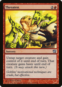 Threaten [Ninth Edition]
