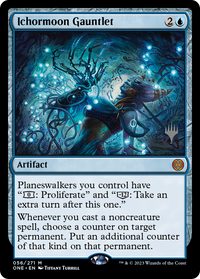 Ichormoon Gauntlet (Pack promotionnel) [Phyrexia : All Will Be One Promos] 