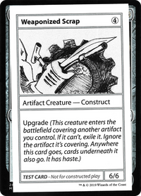 Weaponized Scrap (2021 Edition) [Mystery Booster Playtest Cards]