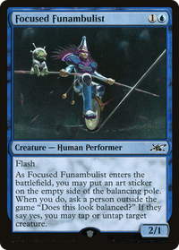Funambuliste concentré (Galaxy Foil) [Unfinity] 