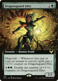 Dragonsguard Elite (Extended Art) [Strixhaven: School of Mages]