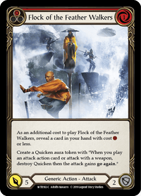 Flock of the Feather Walkers (Red) [WTR182-C] (Welcome to Rathe) Alpha Print Normal - POKÉ JEUX